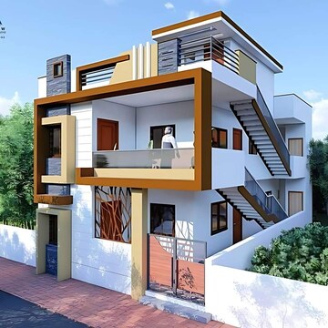  Plot – Exterior View View at Anand Niketan, Devla - for Sale