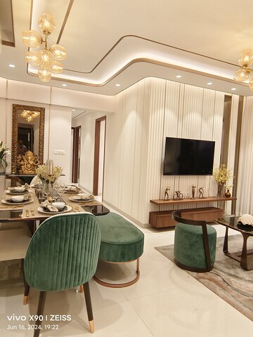 Living Room in 3 BHK Apartment at Lodha Palava Olivia B, Dombivli East – for Sale