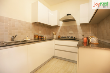 Kitchen in 3 BHK Apartment at Sushma Joynest ZRK, Ghazipur – for Sale