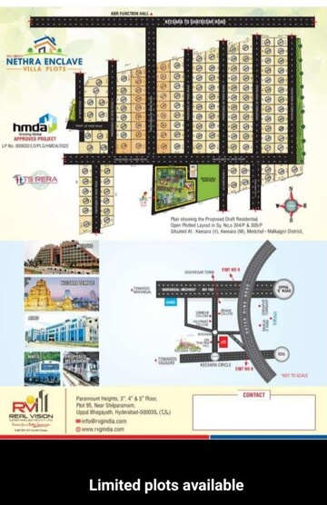  Plot – Exterior View View at Keesara - for Sale