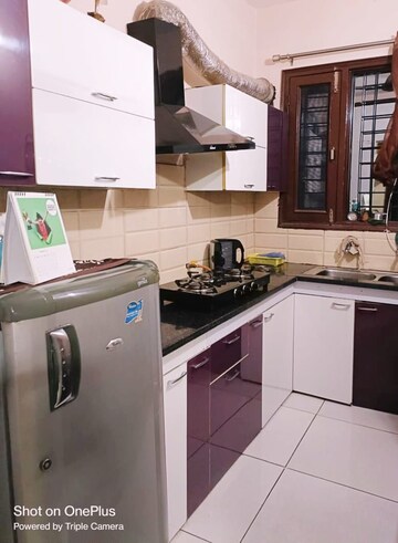 Kitchen in 3 BHK Apartment at Dhakoli Village – for Sale