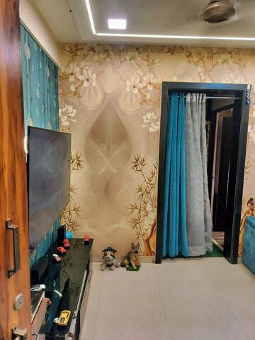 Living Room in 1 BHK Apartment at Indraprashta Complex, Bhayandar East – for Sale