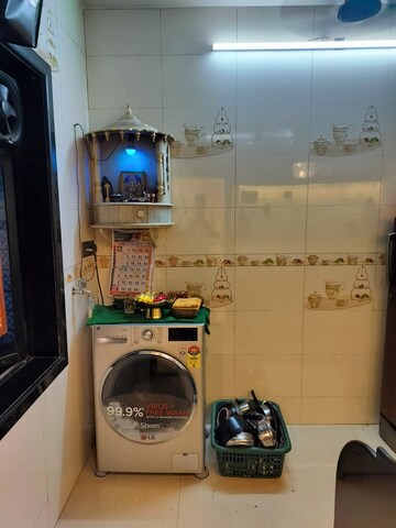 Kitchen in 1 BHK Apartment at Indraprashta Complex, Bhayandar East – for Sale