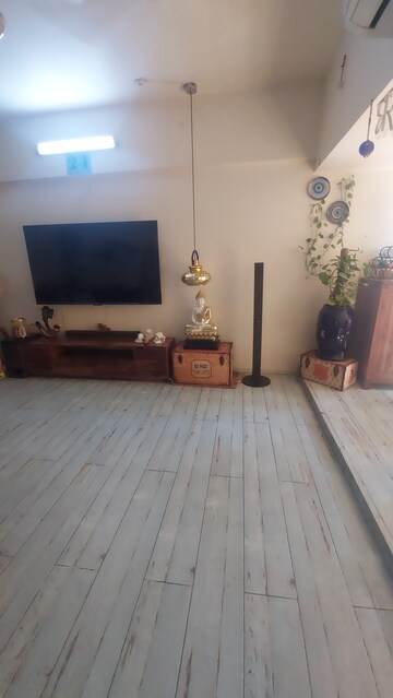 Living Room in 2 BHK Apartment at Kiran Towers, Malad West – for Sale