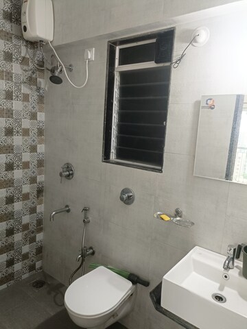 Bathroom in 1 BHK Apartment at Vihang Valley Phase 3, Kasarvadavali – for Sale