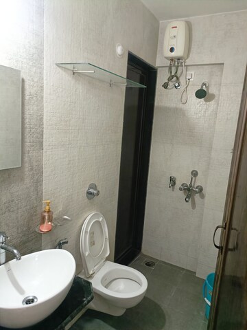 Bathroom in 1 BHK Apartment at Vihang Valley Phase 3, Kasarvadavali – for Sale
