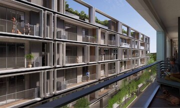 Balcony in 3 BHK Builder Floor at Signature Global City 93, Sector 93 – for Sale