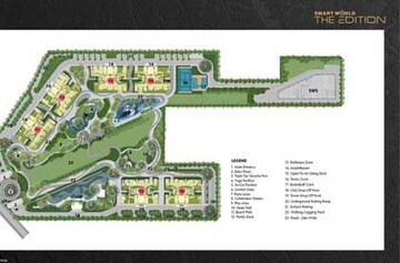 Master Plan in 4 BHK Apartment at Smart World The Edition, Sector 66 – for Sale