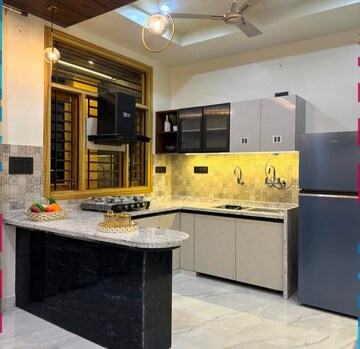Kitchen in 3 BHK Builder Floor at Shalimar Bagh – for Sale