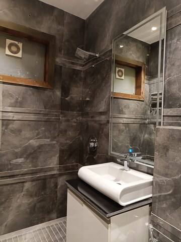 Bathroom in 4 BHK Builder Floor at Vipul Square, Sushant Lok I – for Sale