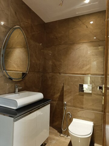 Bathroom in 4 BHK Builder Floor at Vipul Square, Sushant Lok I – for Sale