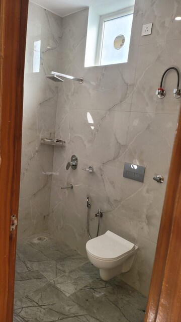 Bathroom in 3 BHK Apartment at Om Heights Pune, Shivane – for Sale