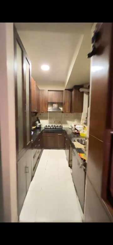 Kitchen in 3 BHK Apartment at Khushboo CGHS, Sector 9a – for Sale