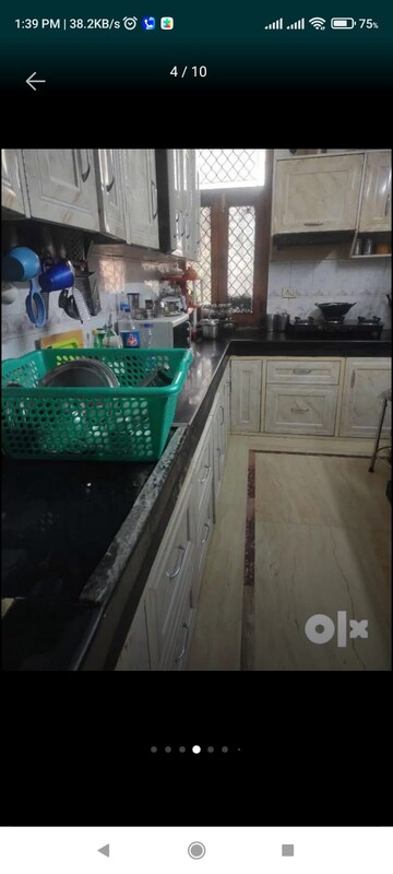 Kitchen in 3 BHK Builder Floor at Hari Nagar – for Sale