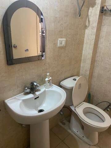 Bathroom in 3 BHK Apartment at Amrapali Crystal Homes, Sector 76 – for Sale