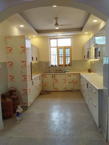 Kitchen in 4 BHK Builder Floor at Green Fields Colony – for Sale