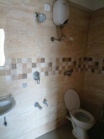 Bathroom in 1 BHK Apartment at Mahavir Kalpavruksha, Ghodbunder Road – for Sale