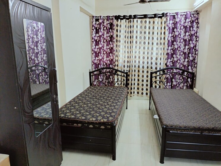 Bedroom, kanha-dutt-smriti-aangan 3 Bedroom 1200 Sq.Ft. Apartment In Kalewadi Pune 7225344