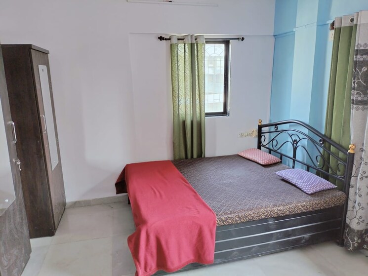 Bedroom, kanha-dutt-smriti-aangan 3 Bedroom 1200 Sq.Ft. Apartment In Kalewadi Pune 7225344