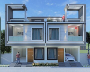 3 BHK Villa – Exterior View View at Vaidpura - for Sale