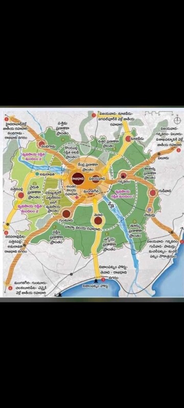  Plot – Map Location View at Guntur Highway - for Sale