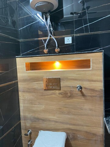 Bathroom in 4 BHK Builder Floor at Shahdara – for Sale