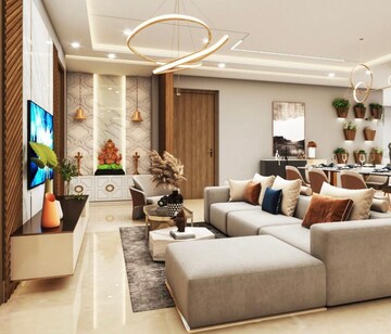 Living Room in 3 BHK Builder Floor at Sector 16 – for Sale