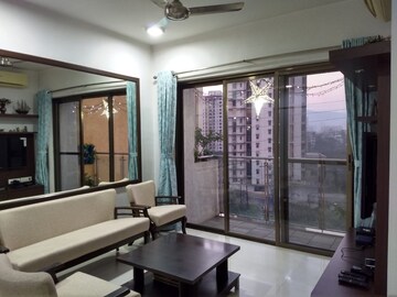 Living Room in 2 BHK Apartment at Lodha Luxuria, Majiwada – for Sale
