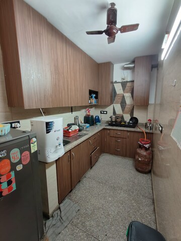 Kitchen in 2 BHK Builder Floor at Malviya Nagar – for Sale