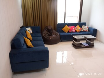 Living Room in 3 BHK Apartment at Adajan – for Sale