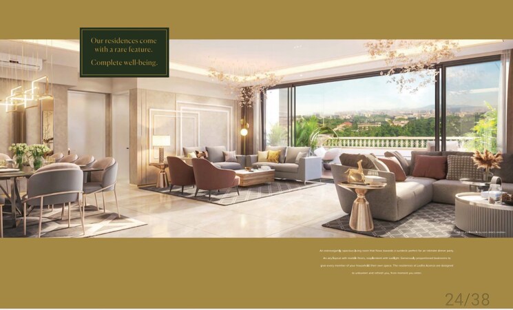 Living Room, lodha-acenza 4 Bedroom 2100 Sq.Ft. Apartment In Andheri East Mumbai 7230288
