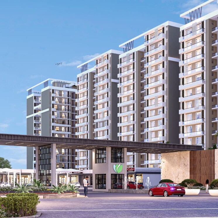 Exterior View, maya-green-lotus-utsav 3.5 Bedroom 2525 Sq.Ft. Apartment In International Airport Road Zirakpur 7231556