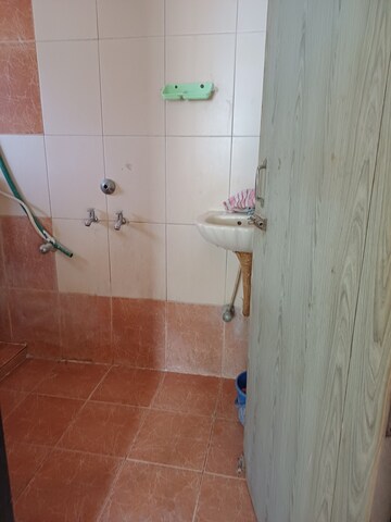 Bathroom in 1 RK Apartment at Aakruti Aangan, Ghodbunder Road – for Sale