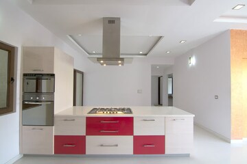 Kitchen in 3 BHK Apartment at Kamrup Durva Greens, Chi V Greater Noida – for Sale