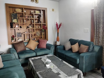 Living Room in 2.5 BHK Apartment at Saviour Greenisle, Sain Vihar – for Sale