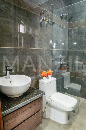 Bathroom in 3 BHK Builder Floor at Dwarka – for Sale