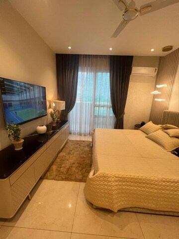 Living Room in 3 BHK Apartment at Maya Green Lotus Utsav, International Airport Road – for Sale