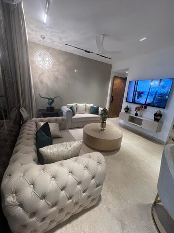 Living Room in 3 BHK Apartment at Maya Green Lotus Utsav, International Airport Road – for Sale