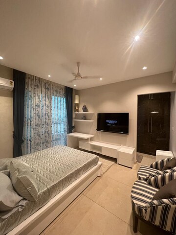 Living Room in 3 BHK Apartment at Maya Green Lotus Utsav, International Airport Road – for Sale