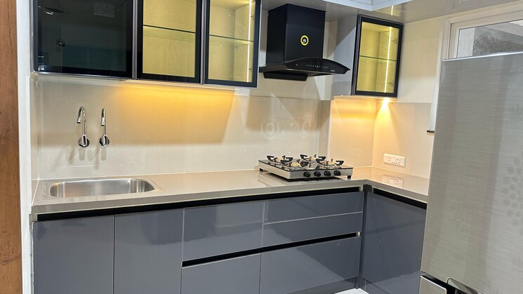 Kitchen, avantika-the-espino 2 Bedroom 1300 Sq.Ft. Apartment In Chanda Nagar Hyderabad 7232782