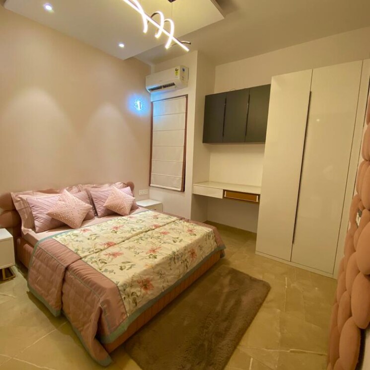 Bedroom, motia-aerogreens 3 Bedroom 1224 Sq.Ft. Apartment In High Ground Zirakpur 7232857