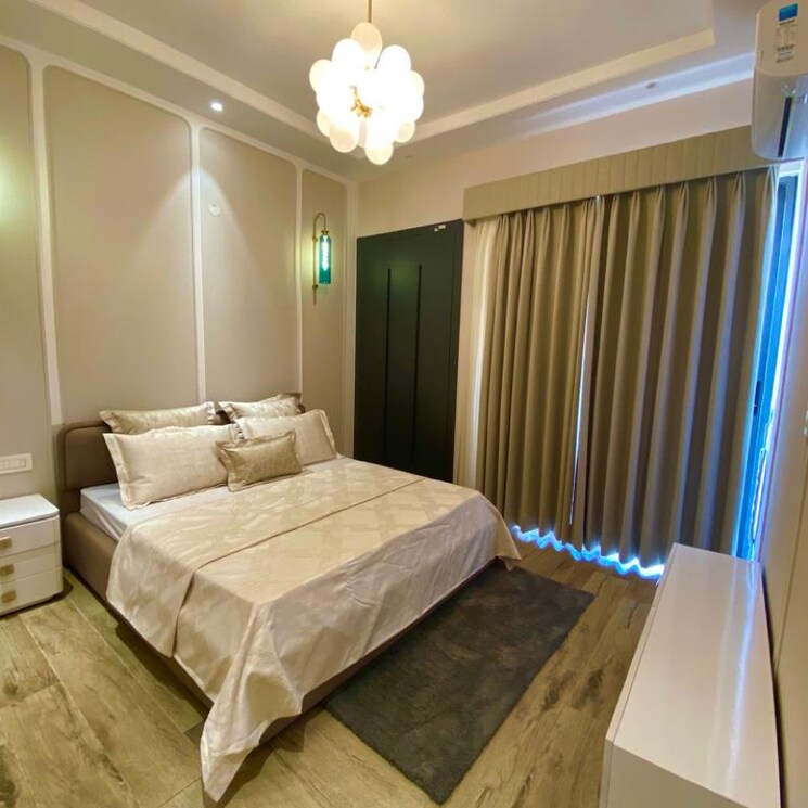 Bedroom, motia-aerogreens 3 Bedroom 1224 Sq.Ft. Apartment In High Ground Zirakpur 7232857