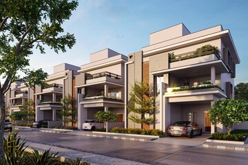 3 BHK Villa – Exterior View View at Srigdhas Rising East, Pocharam - for Sale