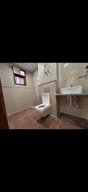 Bathroom in 3 BHK Builder Floor at Chattarpur – for Sale