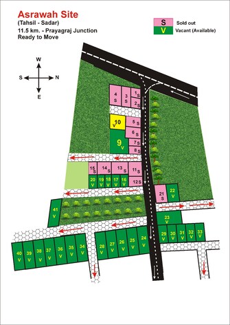 रेसिडेंशियल प्लॉट वर्ग यार्ड फॉर रीसेल इन अशोक नगर अल्लाहाबाद  7232986