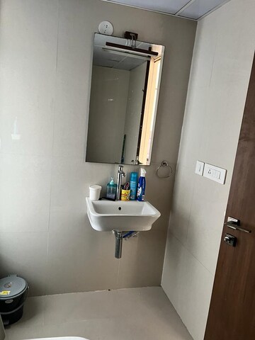 Bathroom in 2 BHK Apartment at Courtyard by Narang Realty and The Wadhwa Group, Pokhran Road No 2 – for Sale