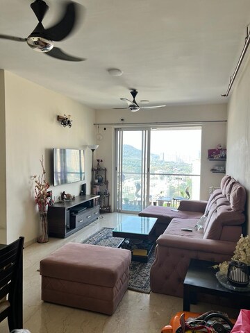 Living Room in 2 BHK Apartment at Courtyard by Narang Realty and The Wadhwa Group, Pokhran Road No 2 – for Sale