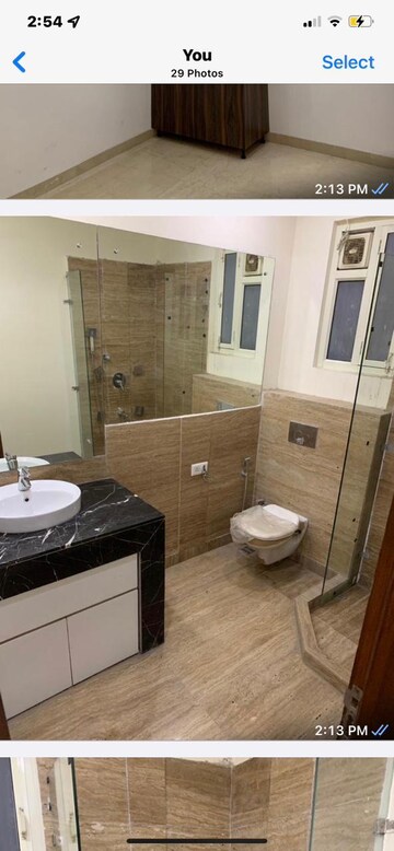 Bathroom in 4 BHK Apartment at DLF The Belvedere Park, Sector 24 – for Sale