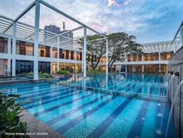 Swimming Pool in 3 BHK Apartment at Shapoorji Pallonji ParkWest, Binnipete – for Sale