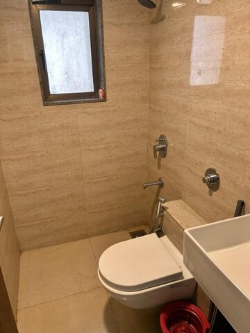 Bathroom in 1 BHK Apartment at Sunteck West World, Naigaon East – for Sale